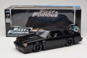 Buick Grand National Fast & Furious Preto Jada 1:18 97178 Metal - imagem 8 de 8