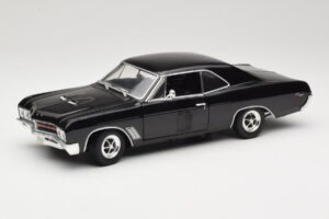 Buick GS 400 Preto American Muscle 1:18 33086 Metal