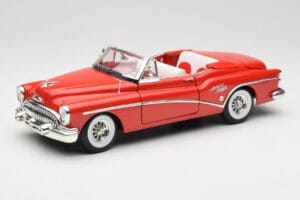 Buick Skylark Cabriolet Vermelho Motormax 1:18 73129 Metal