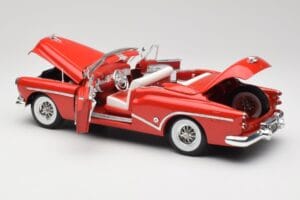 Buick Skylark Vermelho Motormax 1:18 411393-M1 Metal - imagem 5 de 8
