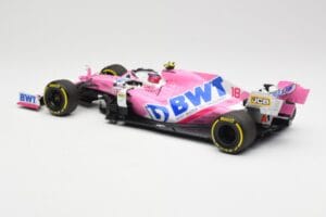 BWT Racing Point RP20 #18 L. Stroll Austrian GP 2020 Minichamps 1:18 110200118 Metal - imagem 5 de 6