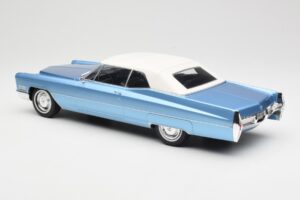 Cadillac DeVille Azul KK-Scale 1:18 KKDC180314 Metal - imagem 5 de 6