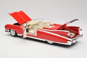Cadillac Eldorado Biarritz Bolero Red Maisto 1:18 31813 Metal - imagem 5 de 8
