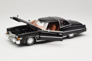 Cadillac Eldorado Preto Anson 1:18 30357 Metal - imagem 2 de 8
