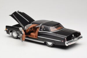 Cadillac Eldorado Preto Anson 1:18 30357 Metal - imagem 5 de 8
