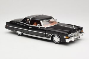 Cadillac Eldorado Preto Anson 1:18 30357 Metal - imagem 6 de 8