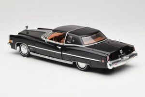 Cadillac Eldorado Preto Anson 1:18 30357 Metal - imagem 7 de 8