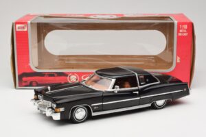Cadillac Eldorado Preto Anson 1:18 30357 Metal - imagem 8 de 8