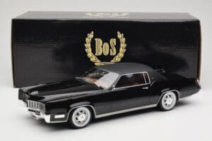 Cadillac Eldorado Preto Castanho BoS Models 1:18 BOS064 Resina - imagem 6 de 6