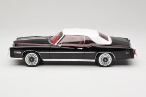 Cadillac Eldorado Cabriolet Preto MCG 1:18 MCG18473 Metal - imagem 4 de 8