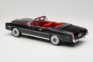 Cadillac Eldorado Cabriolet Preto MCG 1:18 MCG18473 Metal - imagem 7 de 8