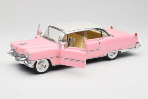 Cadillac Fleetwood Elvis Presley Rosa MRC 1:18 LIC1000 Metal - imagem 2 de 8