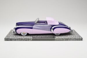 Cadillac Series 62 Cabriolet Rosa Minichamps 1:18 107148460 Metal