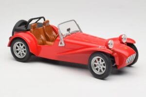 Caterham Super Seven Series 3 Vermelho Anson 1:18 30317-W Metal - imagem 6 de 8
