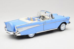 Chevrolet Bel Air Cabriolet Azul Road Signature 1:18 55/1/0863 Metal - imagem 3 de 8