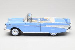 Chevrolet Bel Air Cabriolet Azul Road Signature 1:18 55/1/0863 Metal - imagem 4 de 8