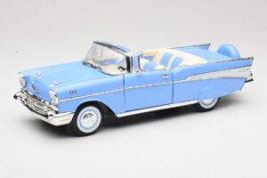 Chevrolet Bel Air Cabriolet Azul Road Signature 1:18 55/1/0863 Metal