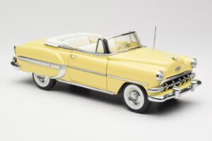 Chevrolet Bel Air Cabriolet Amarelo Sun Star 1:18 1712 Metal - imagem 6 de 8