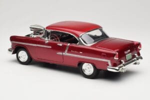 Chevrolet Bel Air Vermelho Motormax 1:18 73100TC-M1 Metal - imagem 7 de 8