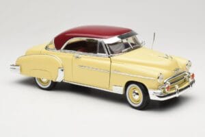Chevrolet Bel Air Amarelo & Vermelho Motormax 1:18 73111 Metal - imagem 6 de 8