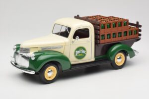 Chevrolet Brasseur Perrier Delivery Van Verde Solido 1:18 203243 Metal