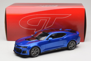 Chevrolet Camaro ZL1 Gen 6 Azul GT Spirit 1:18 GT177 Resina - imagem 6 de 6
