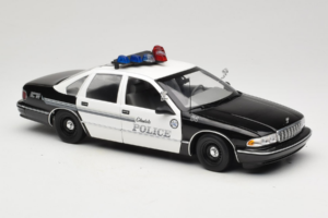 Chevrolet Caprice Glendale Polícia UT Models 1:18 21026 Metal - imagem 6 de 8