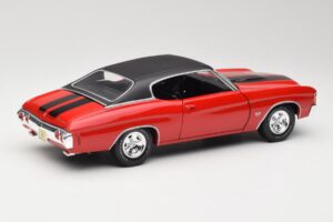 Chevrolet Chevelle SS 454 Vermelho Maisto 1:18 531892 Metal - imagem 3 de 8
