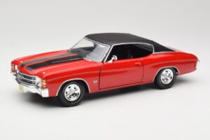 Chevrolet Chevelle SS 454 Vermelho Maisto 1:18 531892 Metal