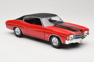 Chevrolet Chevelle SS 454 Vermelho Maisto 1:18 531892 Metal - imagem 6 de 8