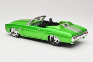 Chevrolet Chevelle SS Cabriolet Verde Maisto 1:18 31099 Metal - imagem 7 de 8