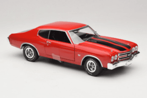 Chevrolet Chevelle SS Vermelho Jack Reacher Auto World 1:18 AWSS109/06 Metal - imagem 6 de 8