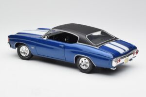 Chevrolet Chevelle SS 454 Azul Maisto 1:18 531886 Metal - imagem 7 de 8