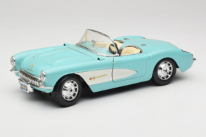 Chevrolet Corvette C1 Azul & Branco Bburago 1:18 3024-M2 Metal