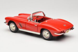 Chevrolet Corvette C1 Vermelho ERTL 1:18 7835 Metal - imagem 7 de 8