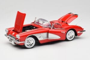 Chevrolet Corvette C1 Vermelho Motormax 1:18 73100TC Metal - imagem 2 de 8
