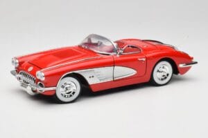 Chevrolet Corvette C1 Vermelho Motormax 1:18 73100TC Metal