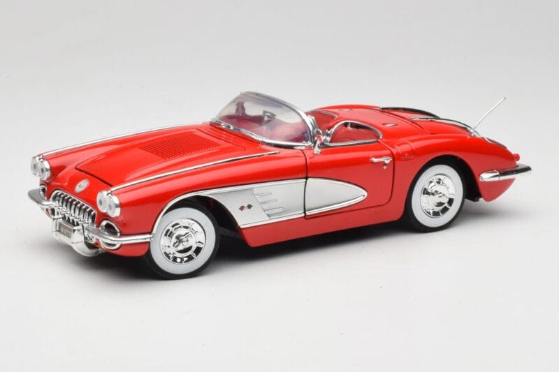 Chevrolet Corvette C1 Vermelho Motormax 1:18 73100TC Metal