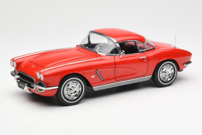 Chevrolet Corvette C1 Cabriolet Roman Vermelho AUTOart 1:18 71102 Metal