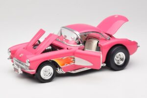 Chevrolet Corvette C1 Gasser Rosa Road Legends 1:18 92019-R1 Metal - imagem 2 de 8
