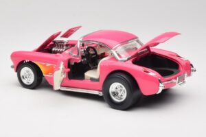 Chevrolet Corvette C1 Gasser Rosa Road Legends 1:18 92019-R1 Metal - imagem 5 de 8