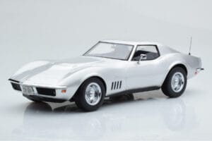 Chevrolet Corvette C3 Prateado Norev 1:18 189032 Metal