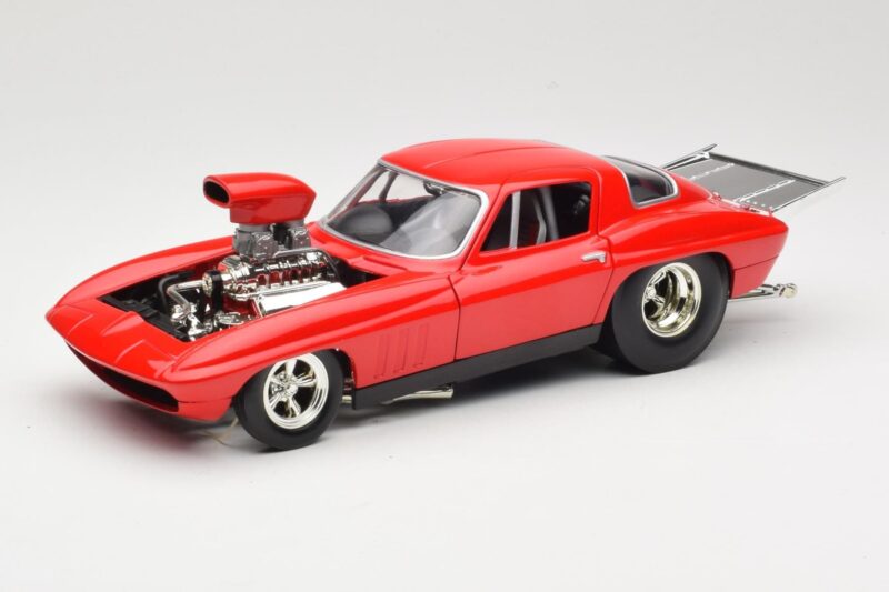 Chevrolet Corvette C3 Dragster Vermelho Hot Wheels 1:18 29226 Metal