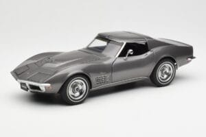 Chevrolet Corvette C3 Spider Laguna Cinzento Metalizado AUTOart 1:18 71173 Metal