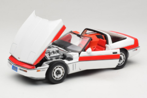 Chevrolet Corvette C4 A-Team Branco GreenLight 1:18 13532 Metal - imagem 2 de 8