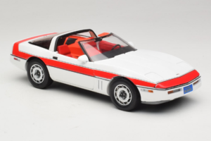 Chevrolet Corvette C4 A-Team Branco GreenLight 1:18 13532 Metal - imagem 6 de 8