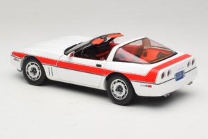 Chevrolet Corvette C4 A-Team Branco GreenLight 1:18 13532 Metal - imagem 7 de 8