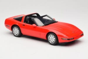 Chevrolet Corvette C4 Torch Red GT Spirit 1:18 GT537 Resina - imagem 4 de 6