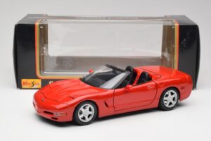 Chevrolet Corvette C5 Cabriolet Torch Vermelho Maisto 1:18 50318 Metal - imagem 8 de 8