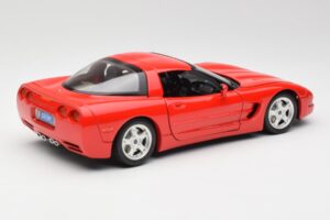 Chevrolet Corvette C5 Vermelho Bburago 1:18 3066 Metal - imagem 3 de 8